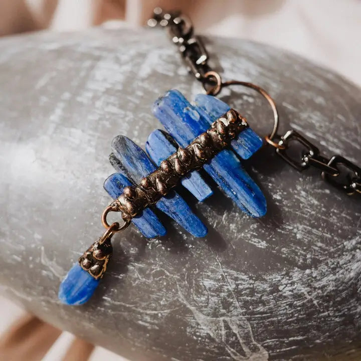 Maximalist Kyanite Necklace