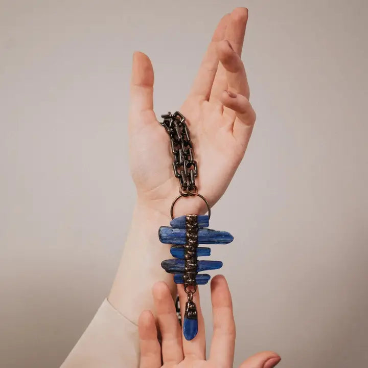 Maximalist Kyanite Necklace