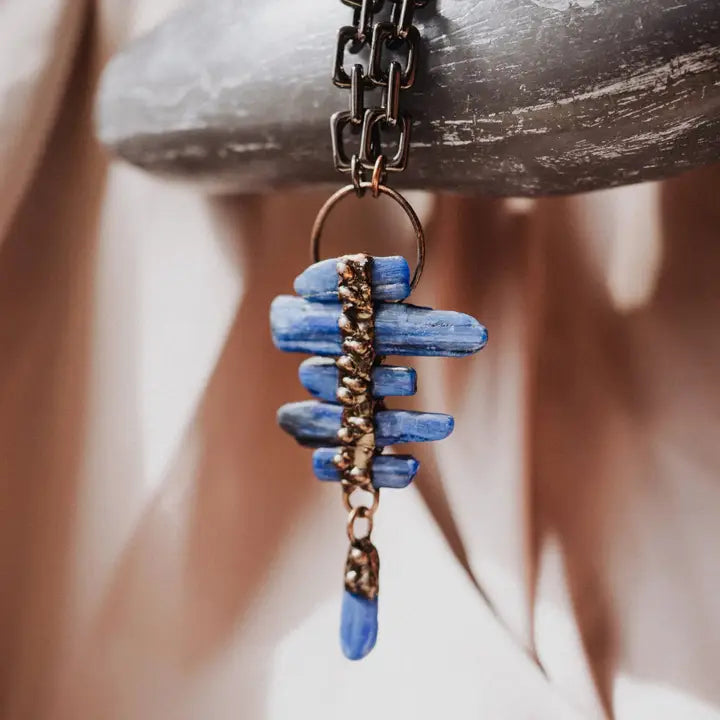 Maximalist Kyanite Necklace
